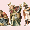 2075 Hl 3 Könige zusammen 10 cm, 237.--€ 2-farbig gebeizt178.--€; 8cm color 184.-€, 8cm gebeizt 145.-€, 14cm color 369.-€, 14cm gebeizt 297.-€